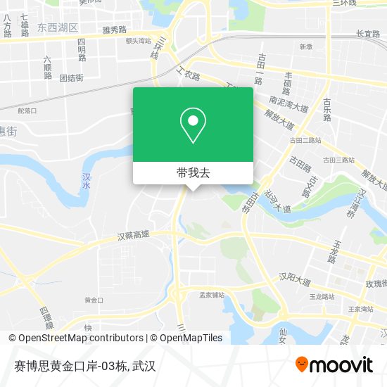 赛博思黄金口岸-03栋地图
