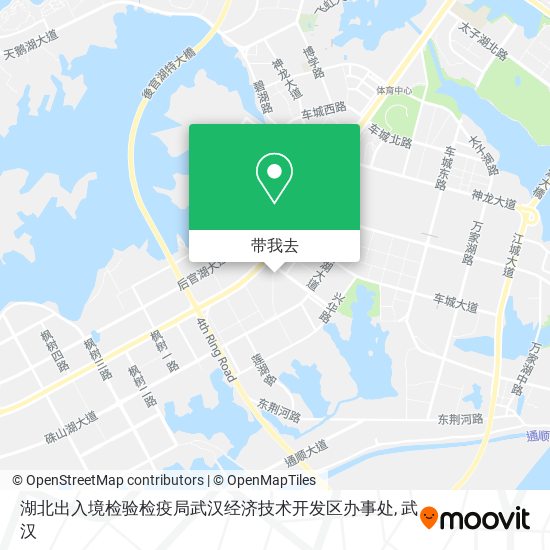 湖北出入境检验检疫局武汉经济技术开发区办事处地图