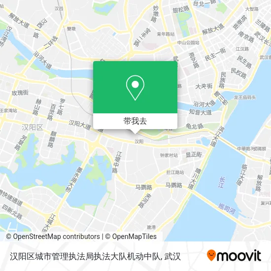 汉阳区城市管理执法局执法大队机动中队地图