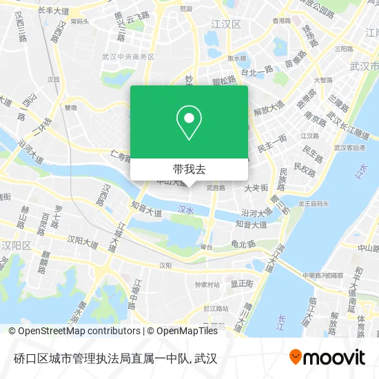 硚口区城市管理执法局直属一中队地图