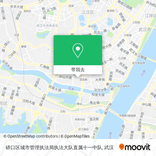 硚口区城市管理执法局执法大队直属十一中队地图