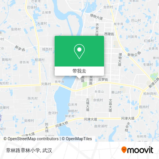 章林路章林小学地图