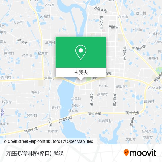 万盛街/章林路(路口)地图