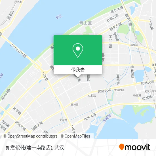 如意馄饨(建一南路店)地图