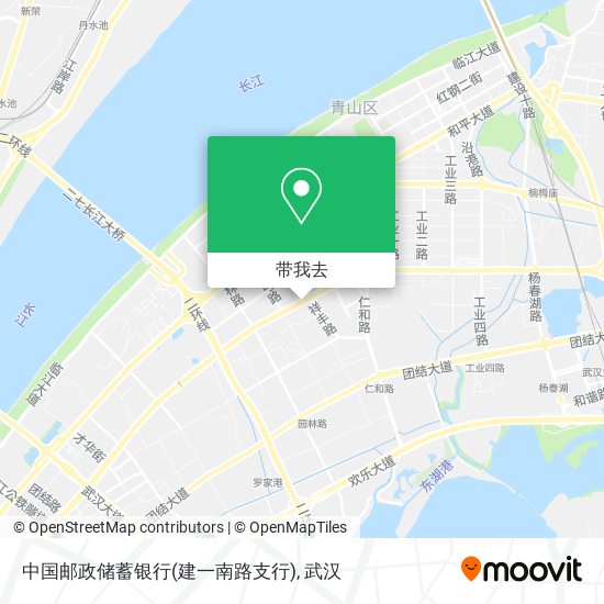 中国邮政储蓄银行(建一南路支行)地图