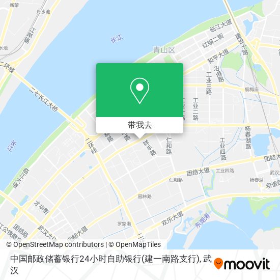 中国邮政储蓄银行24小时自助银行(建一南路支行)地图
