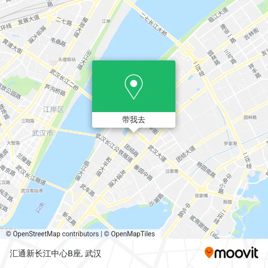 汇通新长江中心B座地图