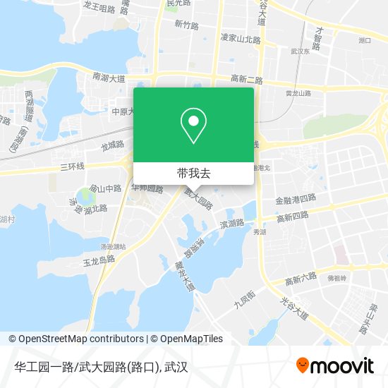 华工园一路/武大园路(路口)地图