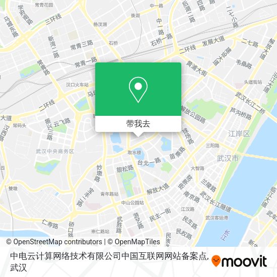 中电云计算网络技术有限公司中国互联网网站备案点地图