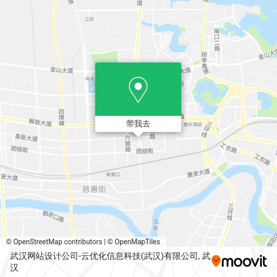 武汉网站设计公司-云优化信息科技(武汉)有限公司地图