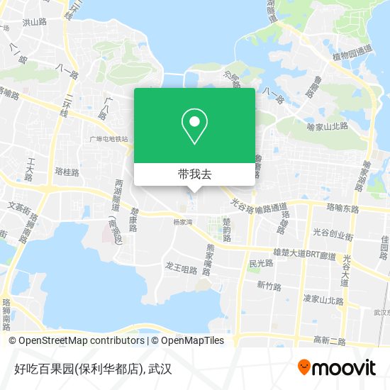 好吃百果园(保利华都店)地图