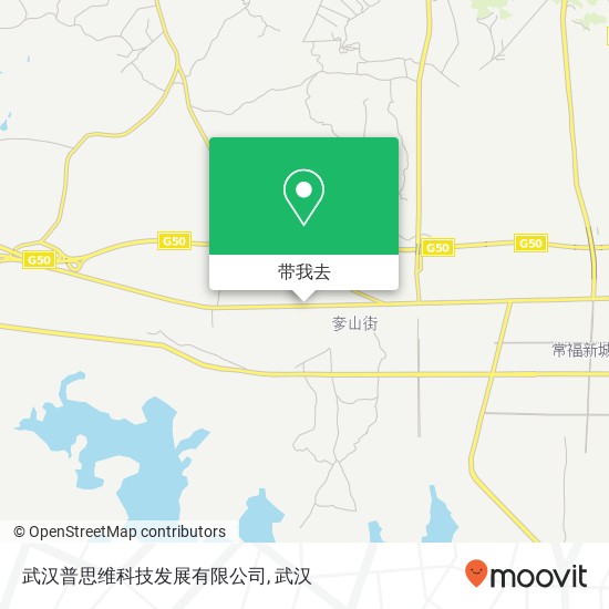 武汉普思维科技发展有限公司地图