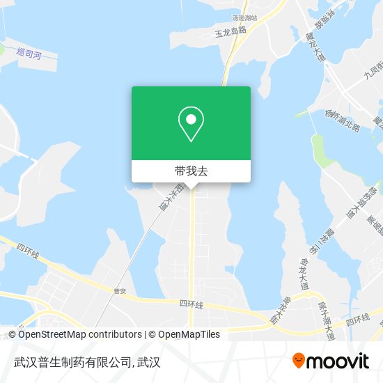武汉普生制药有限公司地图
