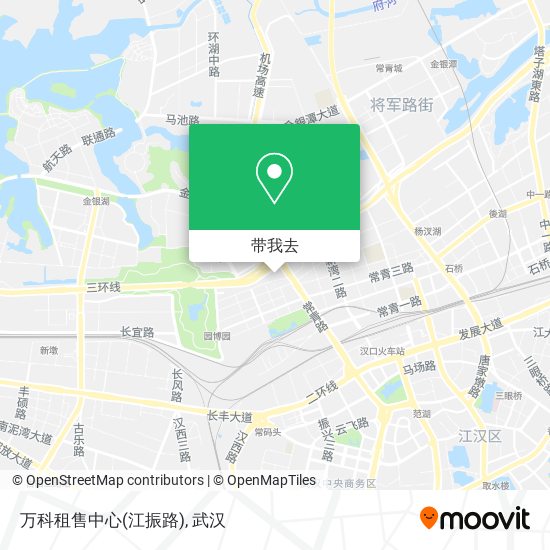 万科租售中心(江振路)地图