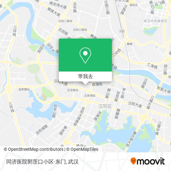 同济医院郭茨口小区-东门地图