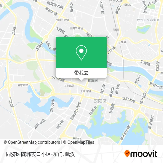 同济医院郭茨口小区-东门地图