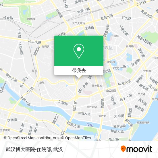 武汉博大医院-住院部地图