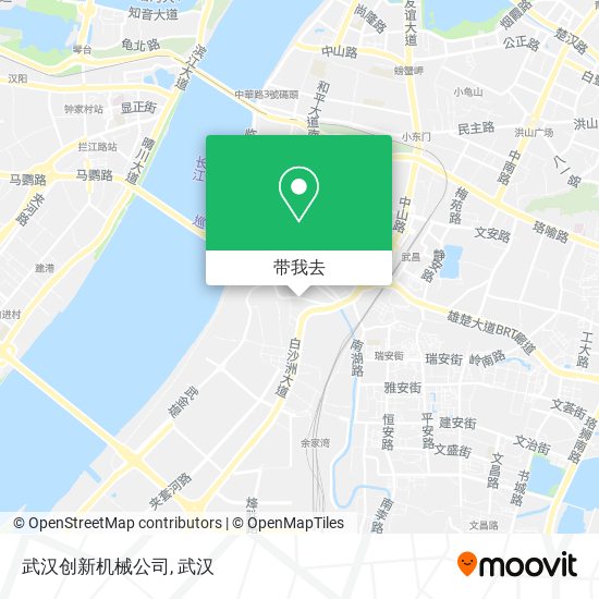 武汉创新机械公司地图