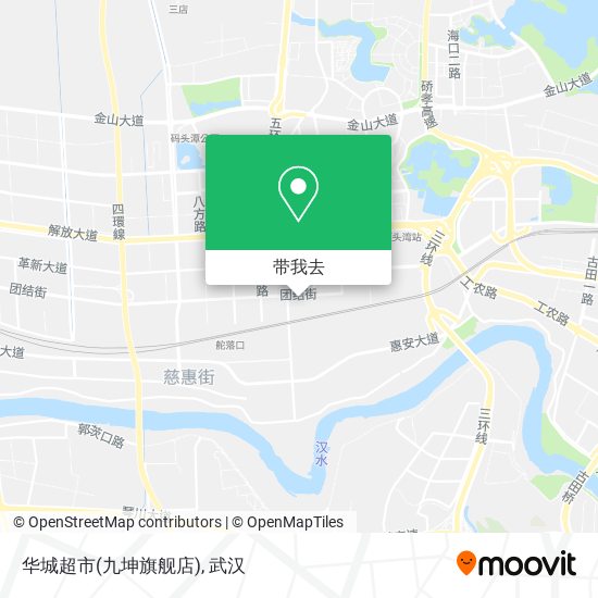 华城超市(九坤旗舰店)地图