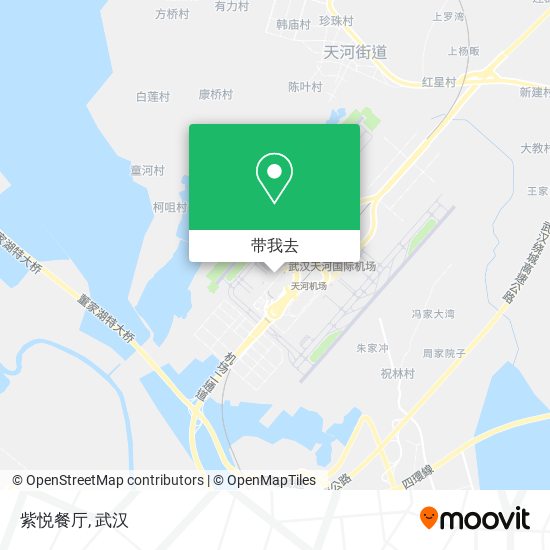 紫悦餐厅地图