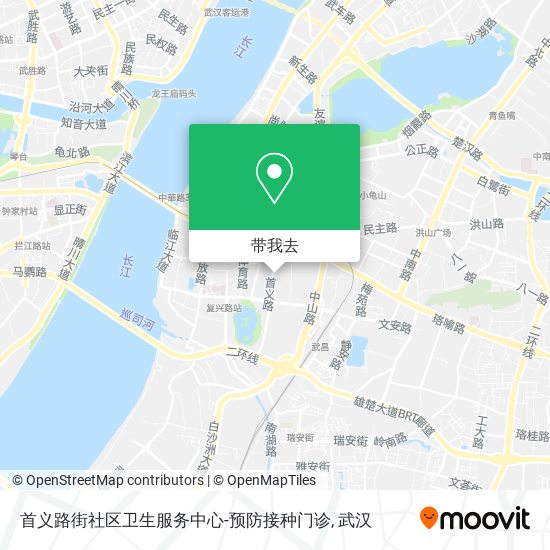 首义路街社区卫生服务中心-预防接种门诊地图