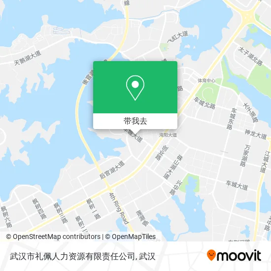 武汉市礼佩人力资源有限责任公司地图