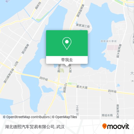 湖北德熙汽车贸易有限公司地图