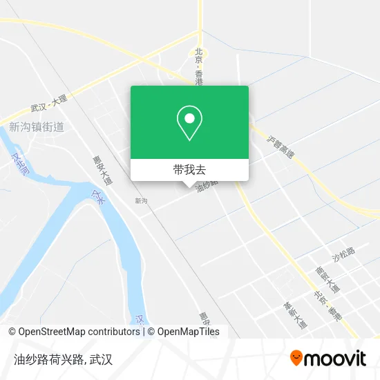 油纱路荷兴路地图