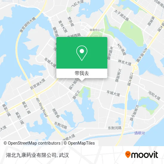湖北九康药业有限公司地图