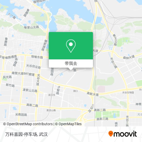 万科嘉园-停车场地图