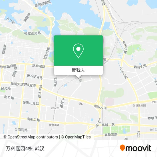 万科嘉园4栋地图