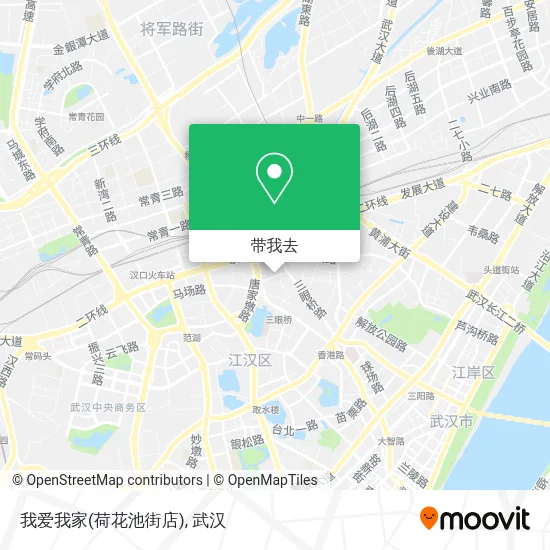 我爱我家(荷花池街店)地图