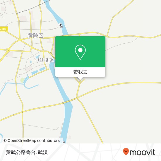 黄武公路鲁台地图
