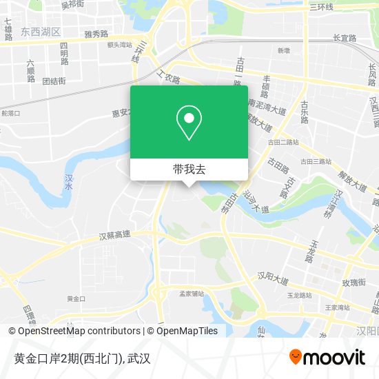 黄金口岸2期(西北门)地图