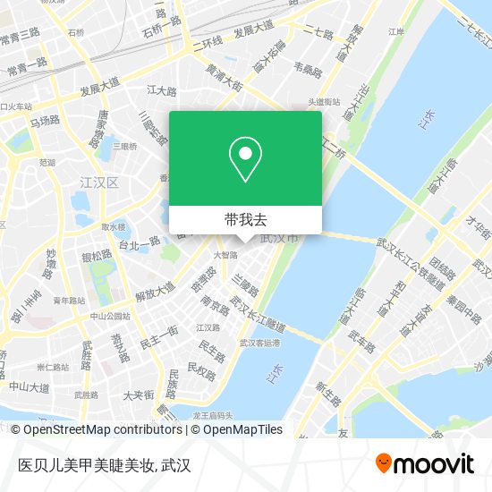 医贝儿美甲美睫美妆地图