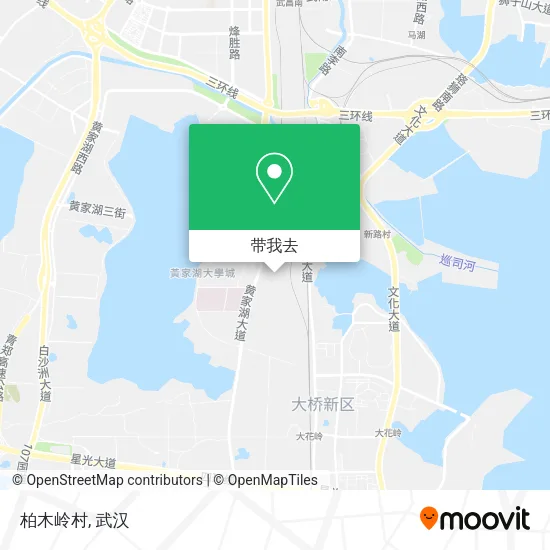 柏木岭村地图