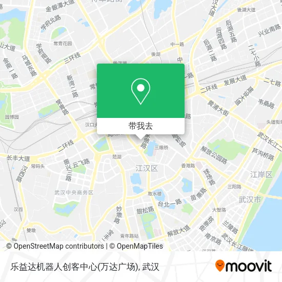 乐益达机器人创客中心(万达广场)地图