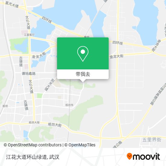 江花大道环山绿道地图