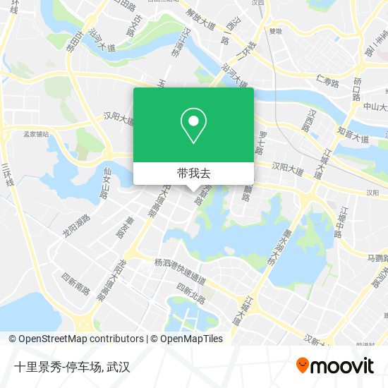 十里景秀-停车场地图