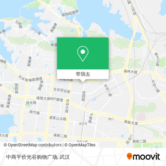 中商平价光谷购物广场地图