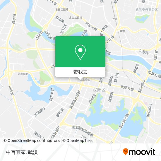 中百宜家地图