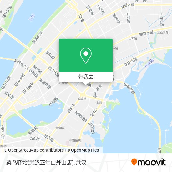 菜鸟驿站(武汉正堂山外山店)地图