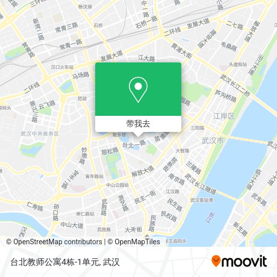 台北教师公寓4栋-1单元地图