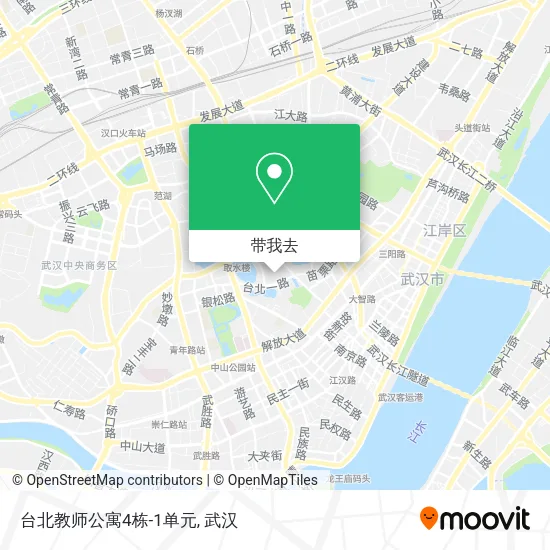 台北教师公寓4栋-1单元地图