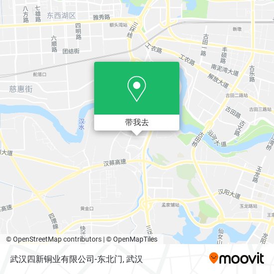 武汉四新铜业有限公司-东北门地图