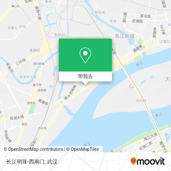 长江明珠-西南门地图