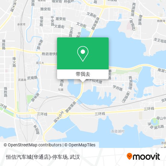 恒信汽车城(华通店)-停车场地图