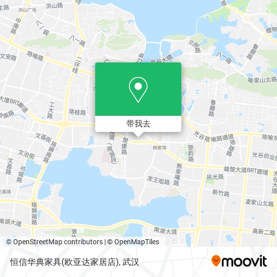 恒信华典家具(欧亚达家居店)地图