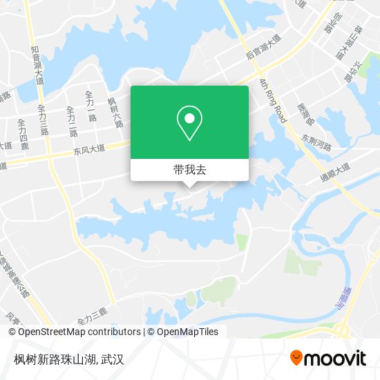 枫树新路珠山湖地图