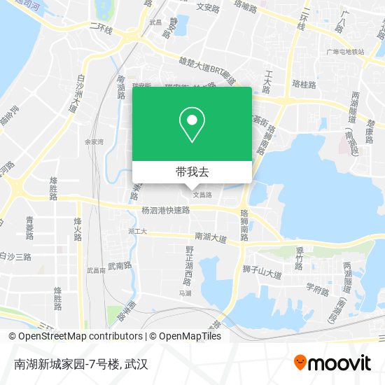 南湖新城家园-7号楼地图